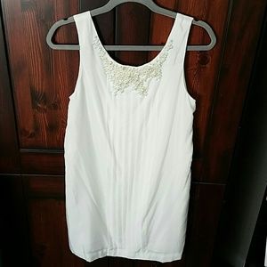 BCBGENERATION Mini Dress Ivory/White Small